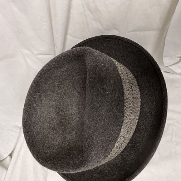 Town Club Fedora Mens Fashion Hat Vintage VTG Ackerman Clothes Denver Size 7 1/8 - Picture 5 of 10